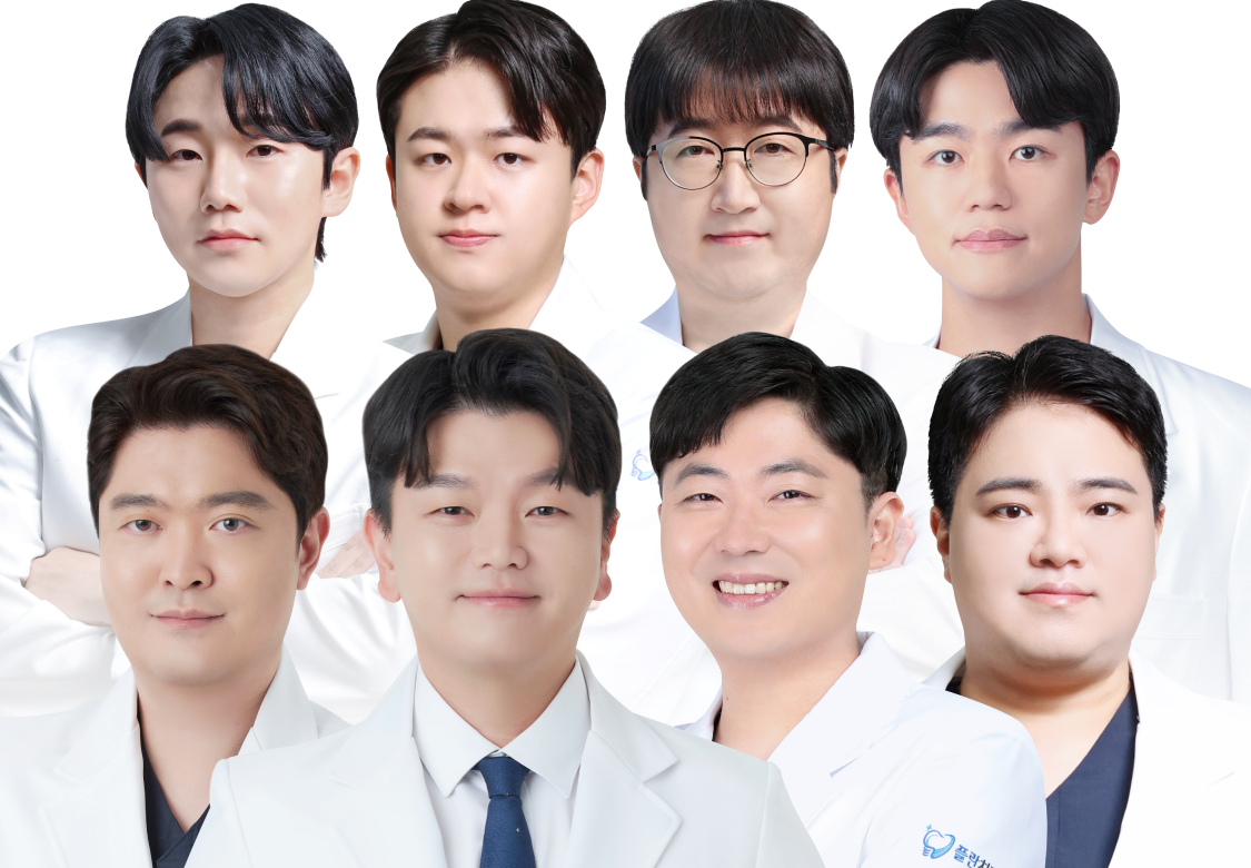 임플란트 전담 의료진들